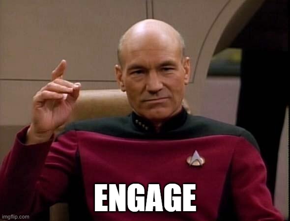 Captain Picard knows engaging cryptocurrency marketing content when he sees it